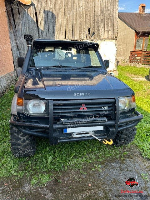 Motorhaubenschutz / Steinschlagschutz Motorhaube für Mitsubishi Pajero 2 1991-1999 (Shogun, Montero) 10 Motorhaubenschutz / Steinschlagschutz Motorhaube für Mitsubishi Pajero 2 1991-1999 (Shogun, Montero) – Bild 9