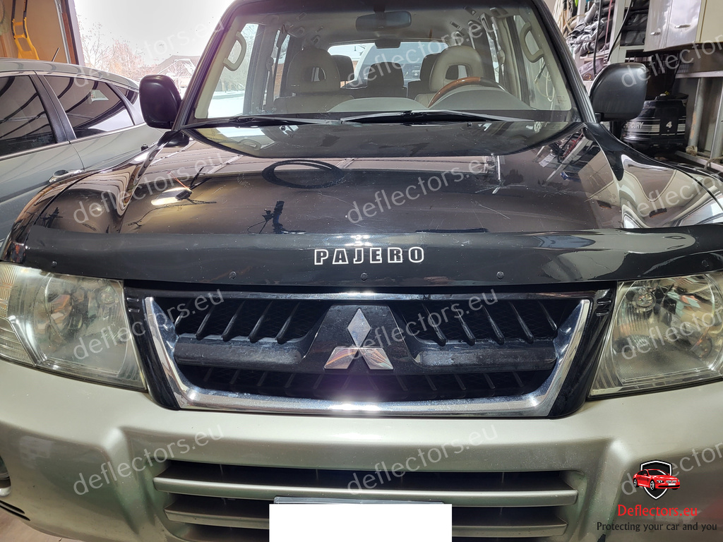 Motorhaubenschutz / Steinschlagschutz Motorhaube für Mitsubishi Pajero 3 1998-2006 (Shogun, Montero) 12 Motorhaubenschutz / Steinschlagschutz Motorhaube für Mitsubishi Pajero 3 1998-2006 (Shogun, Montero) – Bild 10