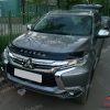 Motorhaubenschutz / Steinschlagschutz Motorhaube für Mitsubishi Pajero Sport 2016-