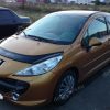 Huvskydd / stenskottsskydd huv / motorhuvsskydd för Peugeot 207 2006- (kort)