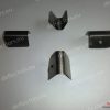 Clip di metallo a forma di V per installare i deflettori del vento / deflettori aria nel canale della guarnizione della finestra