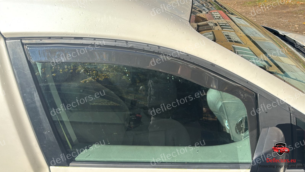 Zijwindschermen / raamspoilers / windgeleiders (2 stuks) in afdichtingen voor VW CADDY 3D 2004- 6 Zijwindschermen / raamspoilers / windgeleiders (2 stuks) in afdichtingen voor VW CADDY 3D 2004- - Afbeelding 5