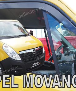 Alternative view of Vindavvisare / fönstervisir Heko för RENAULT MASTER III 2010-2018, 2019+ / NISSAN NV400 2/4D 2011- / OPEL MOVANO B 2010-2022 - 2 st. fram (lång - till spegeln)