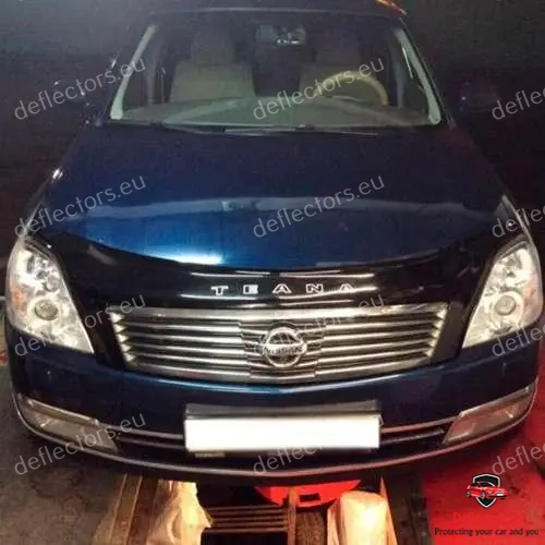 Deflektor prednej kapoty pre Nissan Teana (J31 facelift) 2006- (so zubami) 5 Deflektor prednej kapoty pre Nissan Teana (J31 facelift) 2006- (so zubami) – Obrázok 4