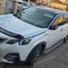 Deflettori aria l'installazione esterna per Peugeot 5008 2018+ 5 porte - 4 pz. anteriori e posteriori