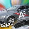 Deflectores de viento Heko para AUDI A3 (2012+) Sedan – 4 piezas delanteros y traseros 2