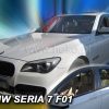 Zijwindschermen / raamspoilers / windgeleiders Heko voor BMW 7 F01 (2008+) Sedan 4 stuks voor en achter