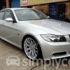 Zijwindschermen / raamspoilers / windgeleiders (4 stuks) in afdichtingen voor BMW seria 3 E46 4d 1998-2007 (+OT) sedan 2