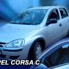 Bočni vjetrobrani / deflektori vjetra / deflektori zraka Heko za OPEL CORSA D/E (2006+) 5 vrata – 2 kom. par bočnih vjetrobrana za prednja vrata 2