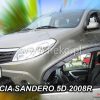 Déflecteurs d’air / de vent Heko pour DACIA SANDERO / STEPWAY I (2008-2012) 5 portes - 4 avant et arrière