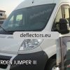 Set paravânturi auto Heko cu montajul în canal pentru FIAT DUCATO / TALENTO / PEUGEOT J-5 (1991-1994) 2