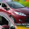 Bočni vjetrobrani / deflektori vjetra / deflektori zraka Heko za FORD FIESTA (2008+) 5 vrata – 4 kom. set bočnih vjetrobrana za prednja + stražnja vrata 2