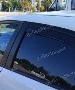 Alternative view of Deflectores de viento Heko para HONDA CIVIC IX (2012-2015) Sedan - 4 piezas delanteros y traseros