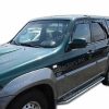 Samoljepljivi bočni vjetrobrani / deflektori vjetra / deflektori zraka za  Hyundai Terracan 5D 2001-2010 2