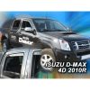 Légterelők Heko ISUZU D-MAX (2006-2012) 4 ajtóshoz – 4db elöl-hátul 2