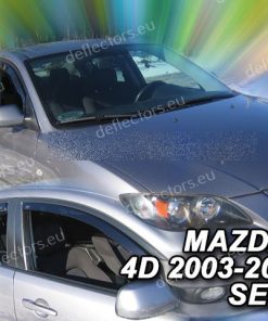 Alternative view of Légterelők Heko MAZDA 3 (2003-2009) Sedan - 4db elöl-hátul
