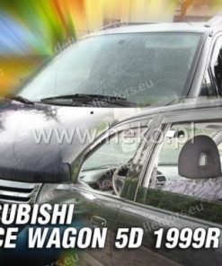Déflecteurs d’air / de vent Heko pour MITSUBISHI SPACE WAGON (1999-2005) 5 portes – 4 avant et arrière Déflecteurs d’air / de vent Heko pour MITSUBISHI SPACE WAGON (1999-2005) 5 portes - 4 avant et arrière