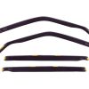 Set paravanturi auto cu montajul în canal (4 buc.) pentru OPEL FRONTERA B 3/5d 1999-2004 (+OT) (cele din față se potrivesc și modelului cu 3 uși)