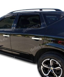 Alternative view of Bočni vjetrobrani / deflektori vjetra / deflektori zraka Heko za NISSAN MURANO (2006-2008) 5 vrata - 4 kom. set bočnih vjetrobrana za prednja + stražnja vrata