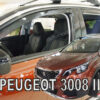 Déflecteurs d’air / de vent Heko pour PEUGEOT 3008 (2017+) 4 avant et arrière