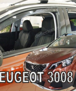 Vindavvisare / fönstervisir Heko för PEUGEOT 3008 (2017+) 4 st. fram och bak