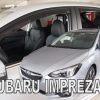 Zijwindschermen / raamspoilers / windgeleiders voor plakken voor Subaru Impreza I Sedan 1992-2000 (4 delen) 5 deurs – 4 stuks voor en achter 2