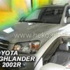 Deflettori aria / del vento Heko per TOYOTA HIGHLANDER ( USA) (2001-2007) 2 pz. anteriori Deflettori aria / del vento Heko per TOYOTA HIGHLANDER ( USA) (2001-2007) 2 pz. anteriori