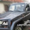 Zijwindschermen / raamspoilers / windgeleiders Heko voor TOYOTA LAND CRUISER J80 (1990-1996) 5 deurs – 2 stuks voorkant 2