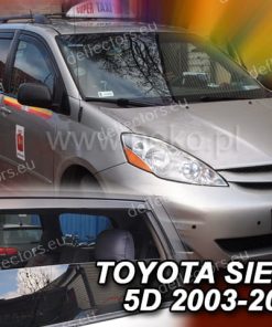 Déflecteurs d’air / de vent Heko pour TOYOTA SIENNA (2003-2010) 4 avant et arrière Déflecteurs d’air / de vent Heko pour TOYOTA SIENNA (2003-2010) 4 avant et arrière