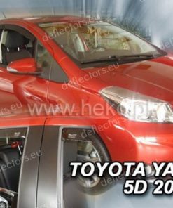 Alternative view of Déflecteurs d’air / de vent Heko pour TOYOTA YARIS 2011+ 5 portes - 4 avant et arrière