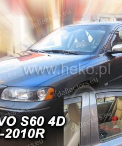 Alternative view of Deflectores de viento Heko para VOLVO S60 (2000-2010) Sedan - 4 piezas delanteros y traseros