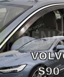 Alternative view of Zijwindschermen / raamspoilers / windgeleiders Heko voor VOLVO S90 (2016+) Sedan - 4 stuks voor en achter