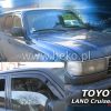 Zijwindschermen / raamspoilers / windgeleiders Heko voor TOYOTA LAND CRUISER J80 (1990-1996) 5 deurs – 2 stuks voorkant
