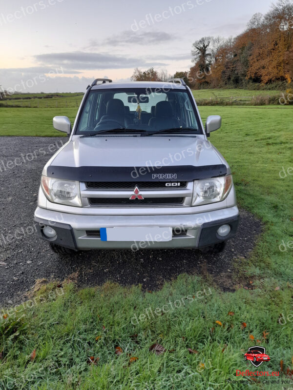 Deflector de capotă pentru Mitsubishi Pajero Pinin / iO 1998-2007 (H61-H77, motor 1.8L) (Shogun Pinin, Montero iO) 27 Deflector de capotă pentru Mitsubishi Pajero Pinin / iO 1998-2007 (H61-H77, motor 1.8L) (Shogun Pinin, Montero iO) - imagine 25