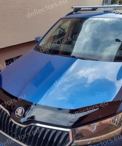Alternative view of Дефлектор за преден капак за Skoda Fabia (NJ) 2014- (с отвор за емблемата)