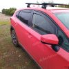 Wind deflectors external fit for Subaru XV 2011-2017 5 doors – 4 pcs front and rear SUBARU XV (2018+) heko 5D vetrobrani wind deflectors 3