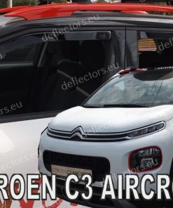 Alternative view of Deflettori aria / del vento Heko per CITROEN C3 AIRCROSS (2017+) 5 porte - 4 pz. anteriori e posteriori