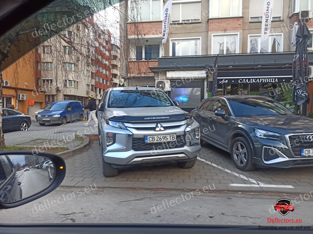 Дефлектор за преден капак за Mitsubishi L200 2020- (Strada, Ram 1200) 16 Дефлектор за преден капак за Mitsubishi L200 2020- (Strada, Ram 1200) - Image 14