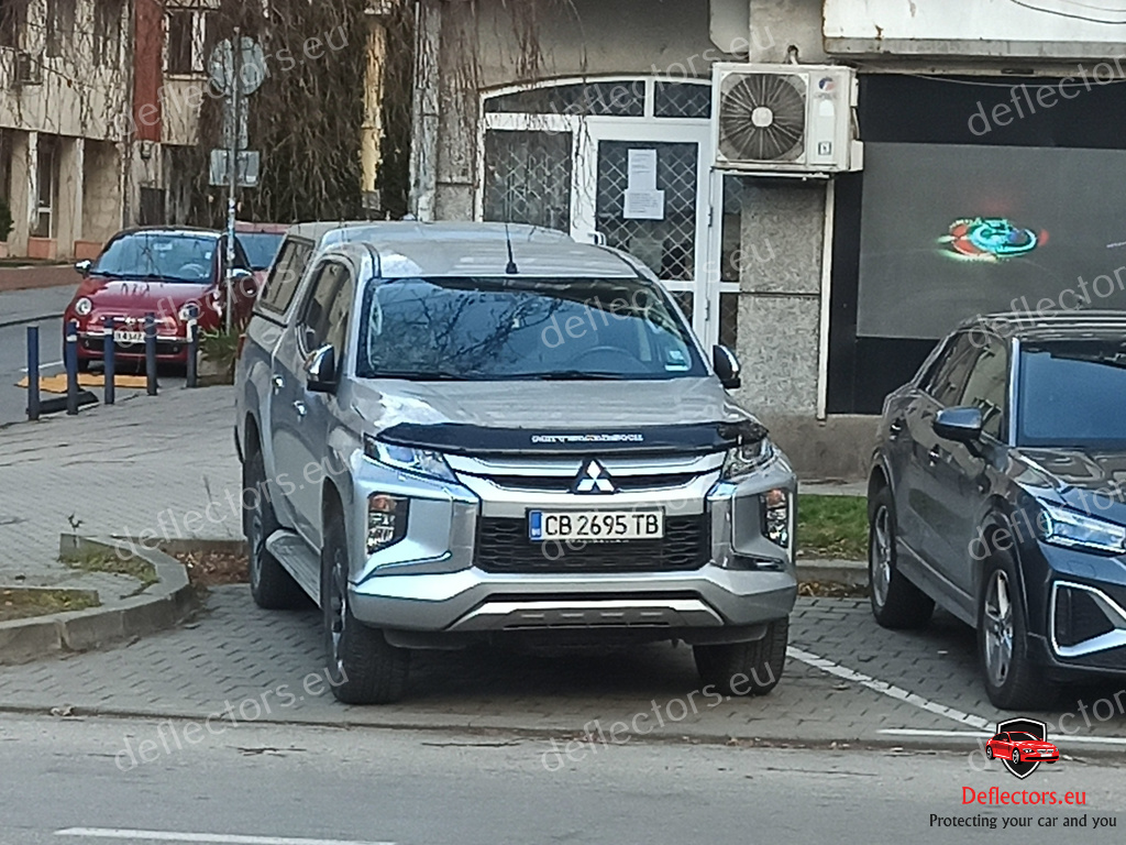 Дефлектор за преден капак за Mitsubishi L200 2020- (Strada, Ram 1200) 14 Дефлектор за преден капак за Mitsubishi L200 2020- (Strada, Ram 1200) - Image 12