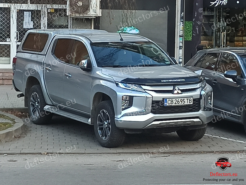 Дефлектор за преден капак за Mitsubishi L200 2020- (Strada, Ram 1200) 15 Дефлектор за преден капак за Mitsubishi L200 2020- (Strada, Ram 1200) - Image 13
