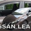 Windabweiser Heko für NISSAN LEAF I (2010-2017) 5 Türen – 4 Stk. Vorderseite und hinten