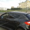 Set paravânturi auto Heko cu montajul în canal pentru RENAULT MEGANE / GRAND COUPE (2016+) 4 uși – 4 buc. față și spate