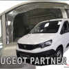 Wind deflectors external fit for Renault Kangoo I 1998/Citroen Berlingo 2003/Nissan Kubistar / Peugeot Partner 2003-2008 2 Wind deflectors external fit for Renault Kangoo I 1998/Citroen Berlingo 2003/Nissan Kubistar / Peugeot Partner 2003-2008 2