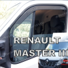 Bočni vjetrobrani / deflektori vjetra / deflektori zraka Heko za RENAULT MASTER III/IV  2010R.→(OPK), OPEL MOVANO B 2010R.→(OPK) – 2 kom. par bočnih vjetrobrana za prednja vrata SAMO ZA ODOZGO