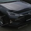 Motorkap beschermer (deflektor) voor Hyundai Elantra 2011-2015 (kort) 2