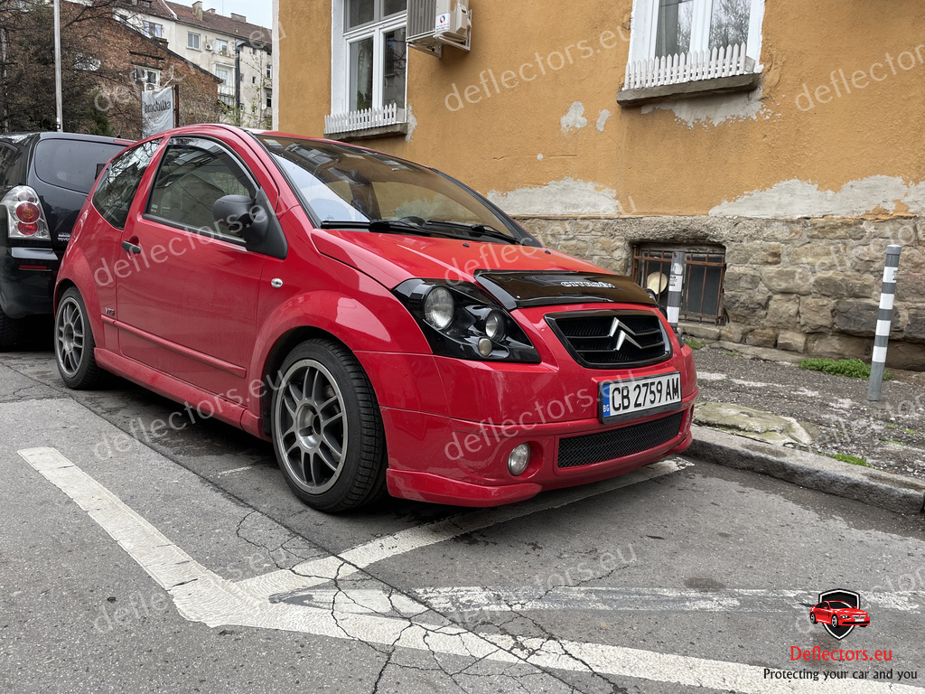 Huvskydd / stenskottsskydd huv / motorhuvsskydd för Citroen C2 2003-2008 6 Huvskydd / stenskottsskydd huv / motorhuvsskydd för Citroen C2 2003-2008 - Bild 6