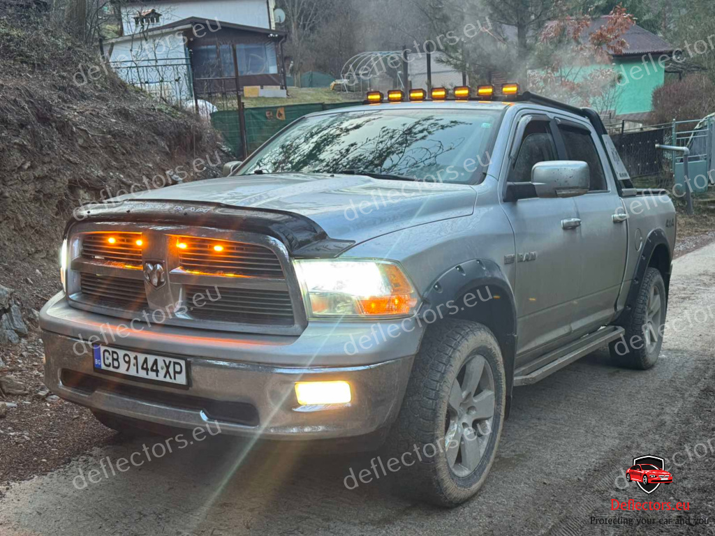 Deflector de capotă pentru Dodge Ram 1500 2009-2018 (Quad Cab, DJ/DS) 22 Deflector de capotă pentru Dodge Ram 1500 2009-2018 (Quad Cab, DJ/DS) - imagine 21