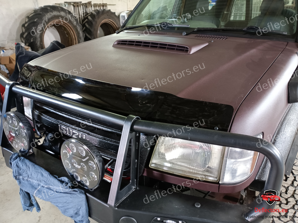 Дефлектор за преден капак за Isuzu Trooper / Bighorn 1998-2002 (Opel Monterey 1998-1999) 12 Дефлектор за преден капак за Isuzu Trooper / Bighorn 1998-2002 (Opel Monterey 1998-1999) - Image 11