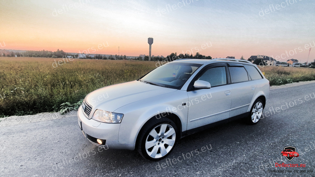 Vindavvisare / fönstervisir extern montering för Audi A4 Avant (8E, B6/B7) 2001-2008 Combi – 5 dörrar – 4 st. fram och bak 4 Vindavvisare / fönstervisir extern montering för Audi A4 Avant (8E, B6/B7) 2001-2008 Combi - 5 dörrar - 4 st. fram och bak - Bild 2