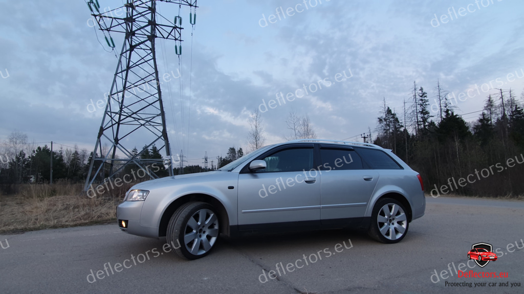Vindavvisare / fönstervisir extern montering för Audi A4 Avant (8E, B6/B7) 2001-2008 Combi – 5 dörrar – 4 st. fram och bak 12 Vindavvisare / fönstervisir extern montering för Audi A4 Avant (8E, B6/B7) 2001-2008 Combi - 5 dörrar - 4 st. fram och bak - Bild 10